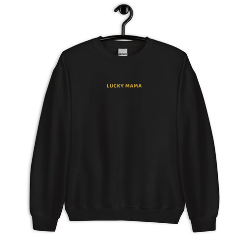 Lucky Mama Sweatshirt Gold Print (2024 Collection)
