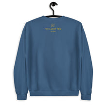 Load image into Gallery viewer, Shout Their Worth Sweatshirt Gold Print
