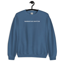 Load image into Gallery viewer, Narrative Shifter Sweatshirt White Print (2024 Collection)