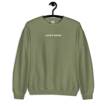 Load image into Gallery viewer, Lucky Mama Sweatshirt White Print (2024 Collection)