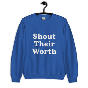 [NEW] Shout Their Worth White Print (2024 Collection)