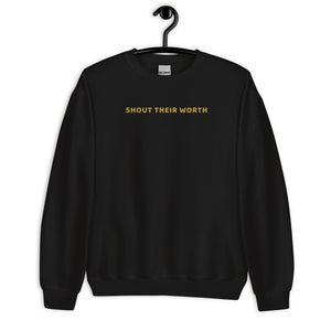 Shout Their Worth Gold Print (2024 Collection)