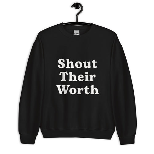 [NEW] Shout Their Worth White Print (2024 Collection)