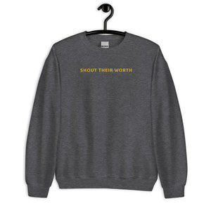 Shout Their Worth Gold Print (2024 Collection)