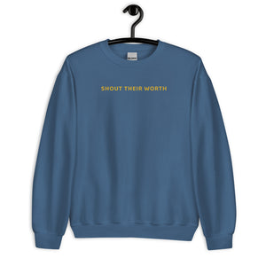 Shout Their Worth Gold Print (2024 Collection)