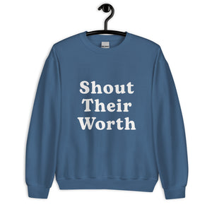[NEW] Shout Their Worth White Print (2024 Collection)