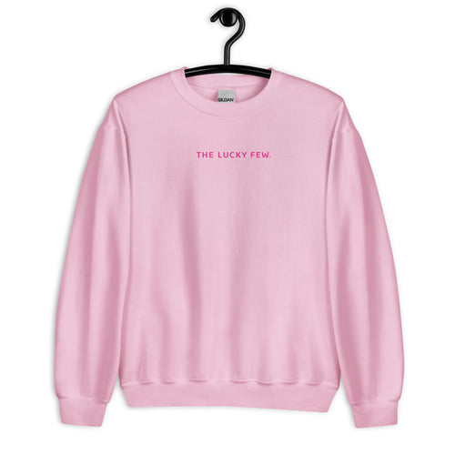 The Lucky Few Sweatshirt Unisex Sweatshirt - Pink Print (2024)