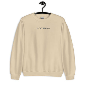 Lucky Mama Sweatshirt Gray Print (2024 Collection)