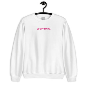 Lucky Mama Sweatshirt Pink Print (2024 Collection)