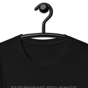 Everyone Belongs Adult Tee Gold Print (2024)