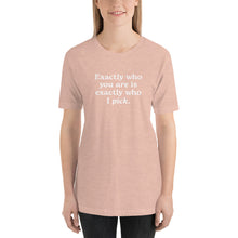 Load image into Gallery viewer, &quot;Exactly Who You Are&quot; Adult Tee | Dark Colors