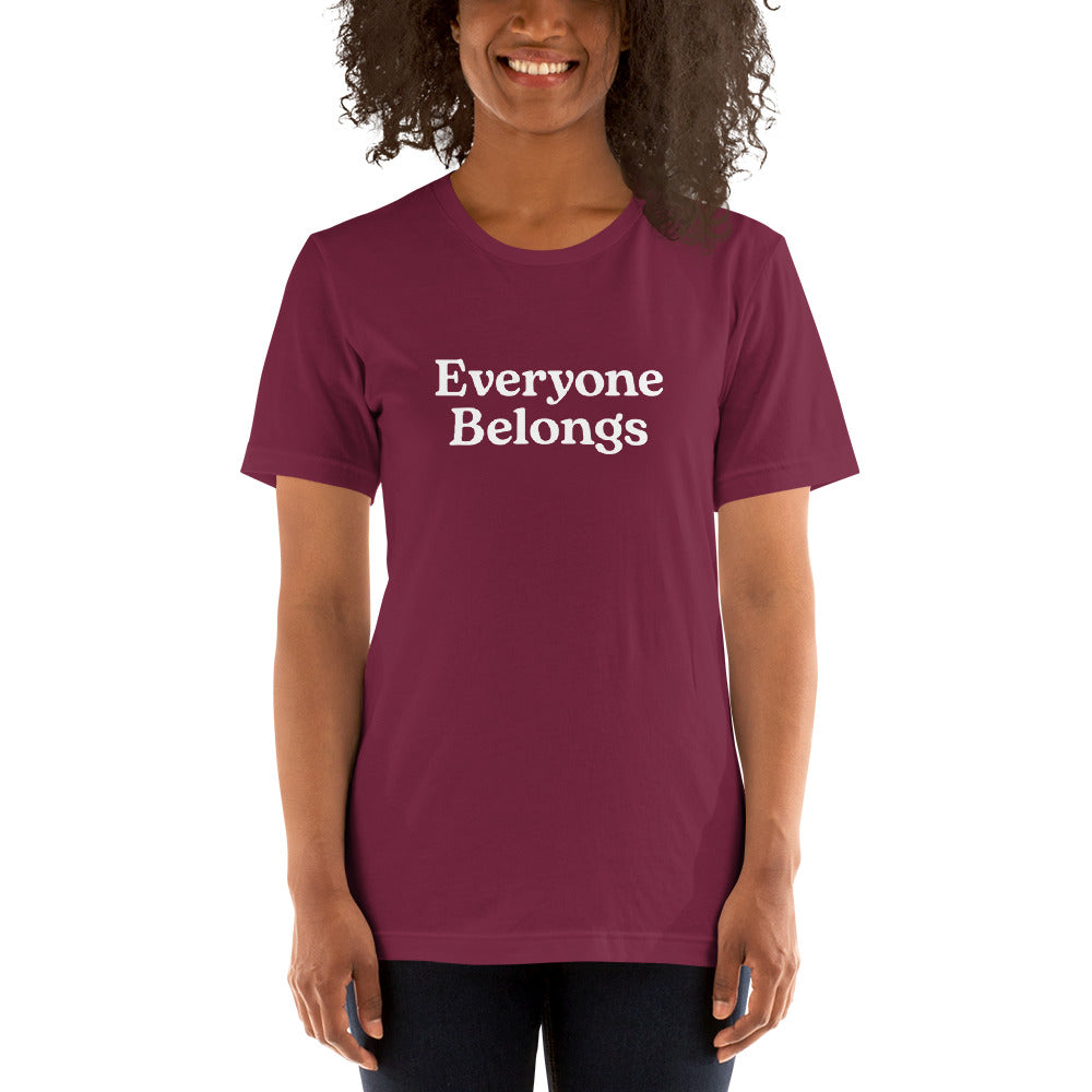 Everyone Belongs, Adult Tee | Dark Colors – The Lucky Few Co. Everyone Belongs, Adult Tee | Dark Colors – The Lucky Few Co.
