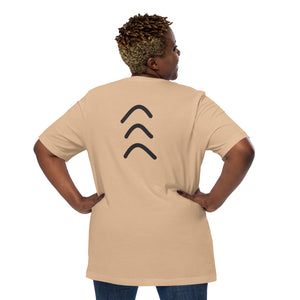 The Lucky Few Arrows, Adult Tee (Back) | Light Colors