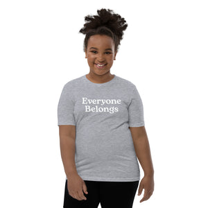 Everyone Belongs, Youth Tee | Dark Colors