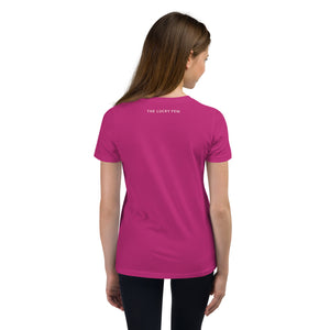 "Hi! What's Your Name?" Youth Tee (Pink Design) | Colors