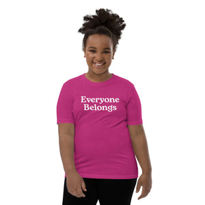 Everyone Belongs, Youth Tee | Dark Colors