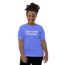 Load image into Gallery viewer, Everyone Belongs, Youth Tee | Dark Colors