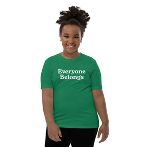 Everyone Belongs, Youth Tee | Dark Colors