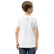 Load image into Gallery viewer, Three Arrows Christmas Tree, Youth Tee | White